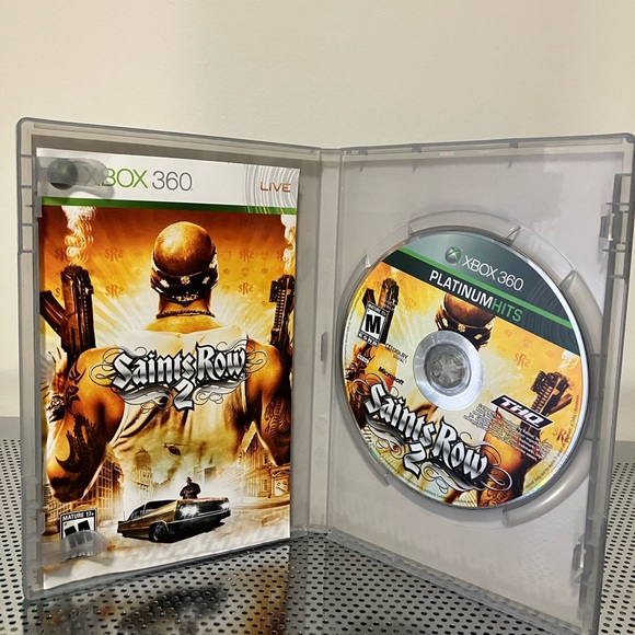 Saints Row 2 Microsoft Xbox 360 Complete Manual CIB Game NTSC 2008 - Picture 3 of 4